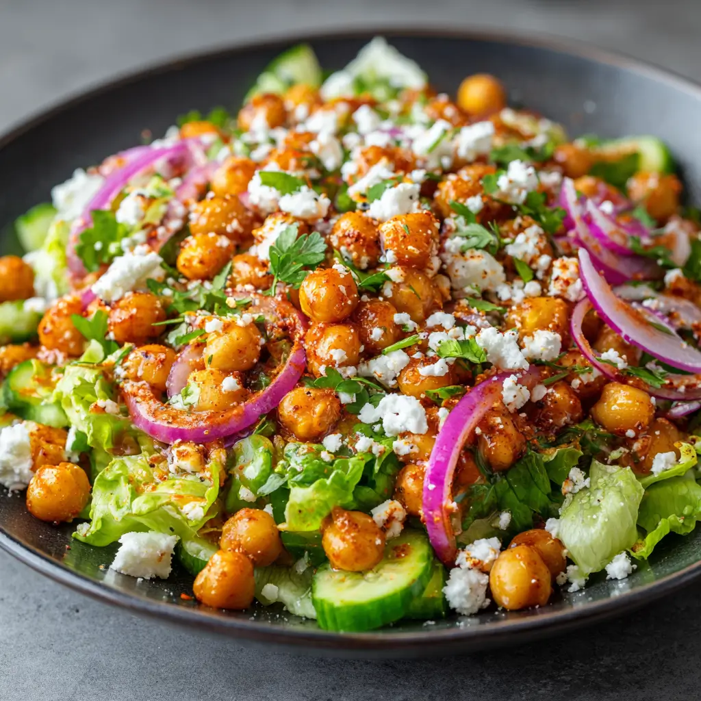 Buffalo Chickpea Salad