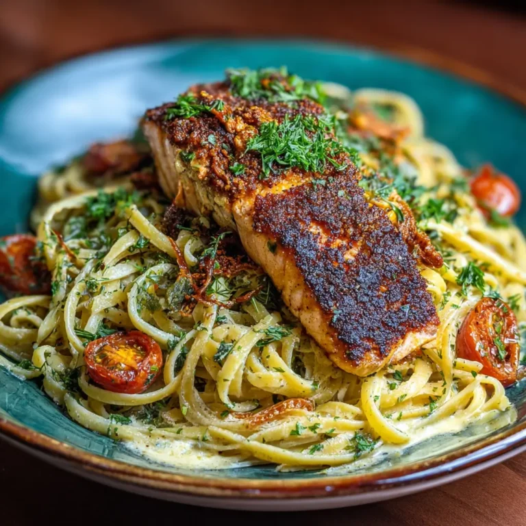 Cajun Salmon Pasta