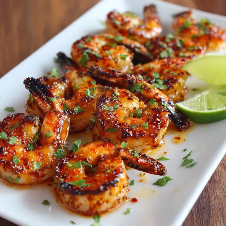 Chili Lime Grilled Shrimp