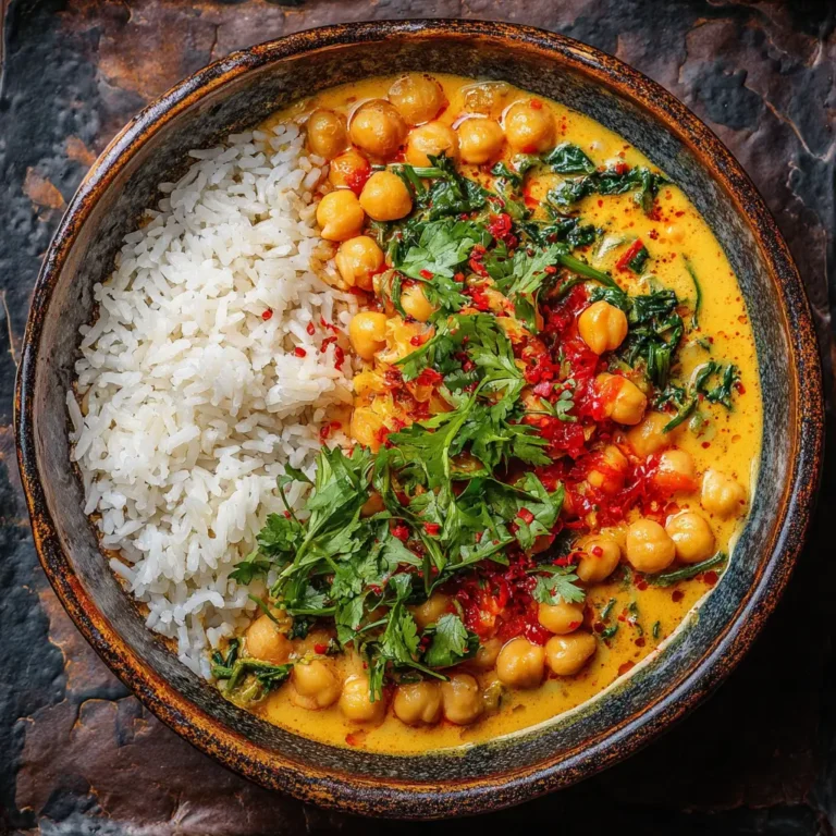 Coconut Chickpea Curry