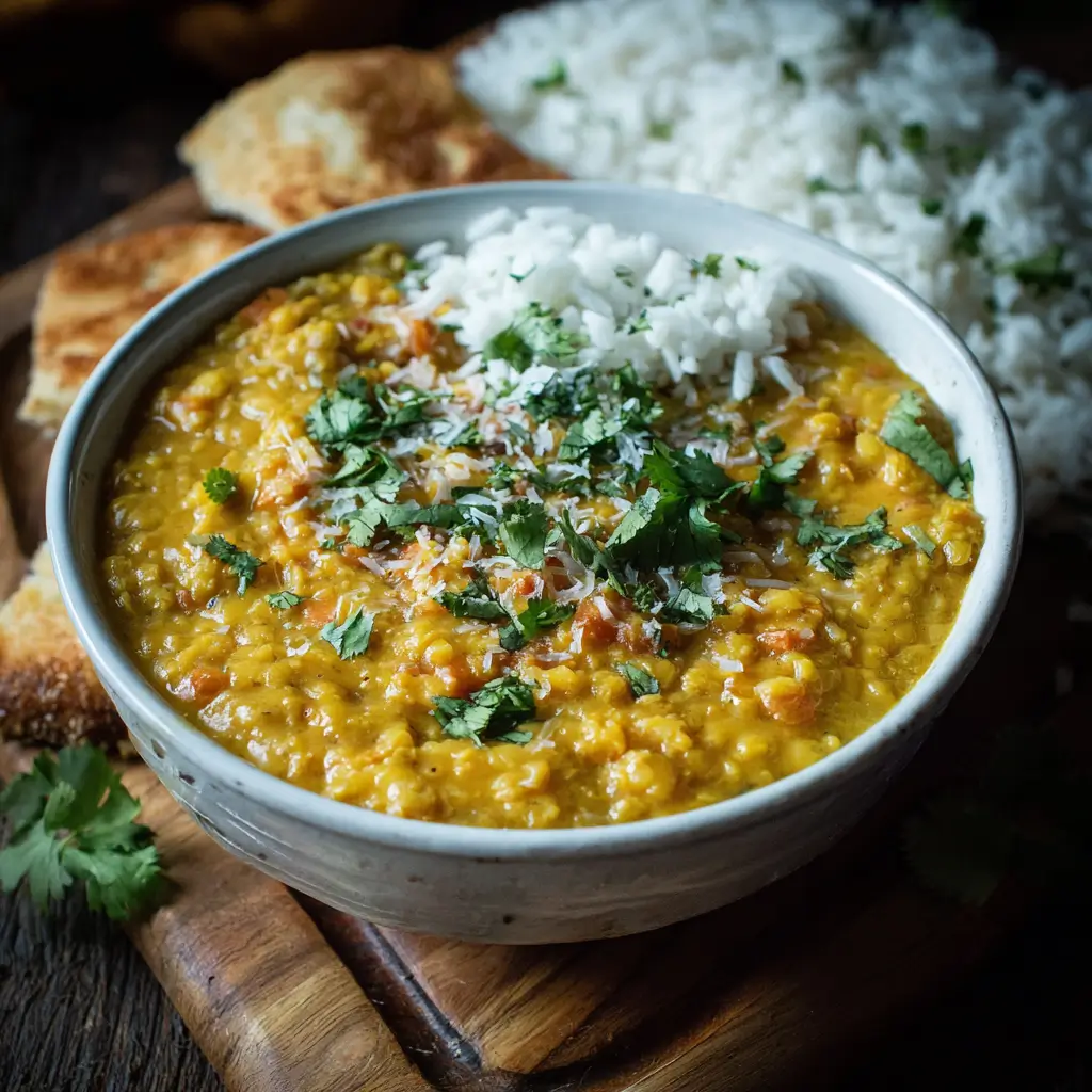 Creamy Coconut Lentil Curry