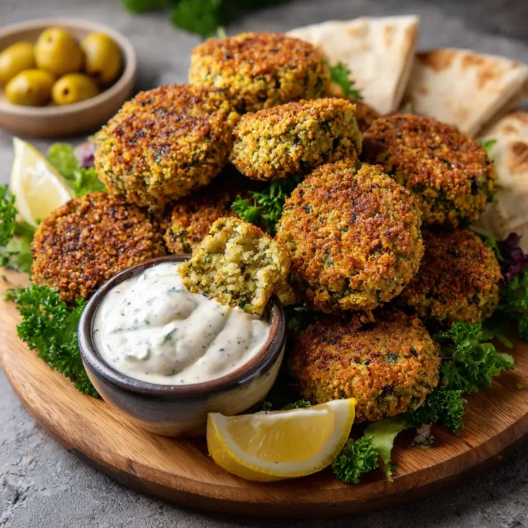 Crispy Baked Falafel