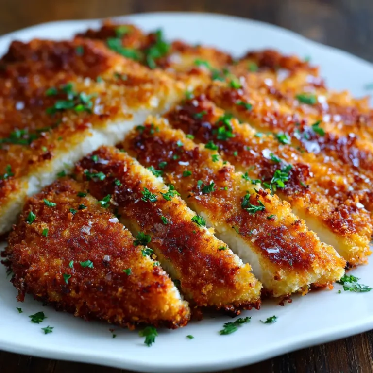Crispy Parmesan Crusted Chicken