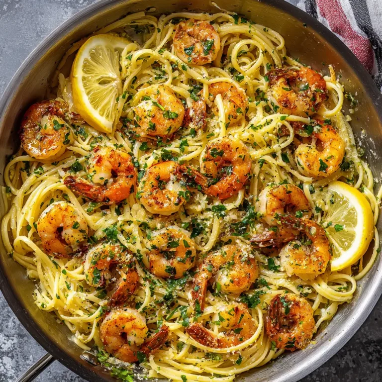 Garlic Butter Shrimp Pasta