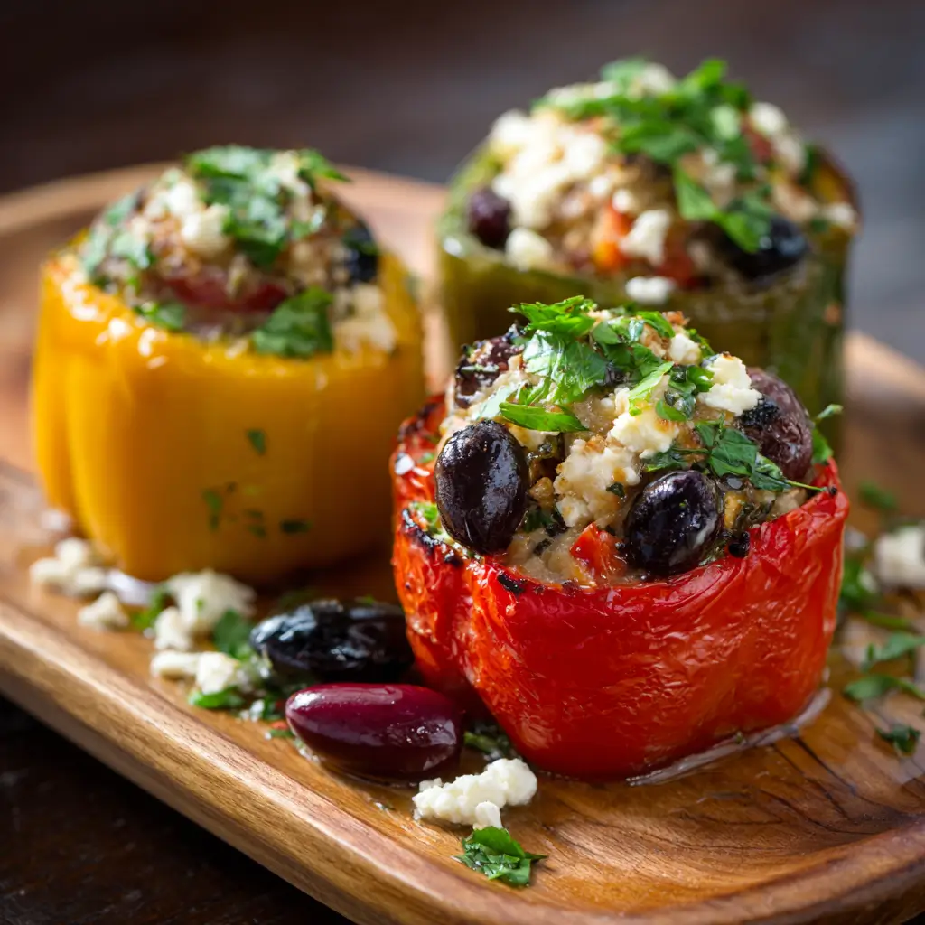 Greek Stuffed Peppers
