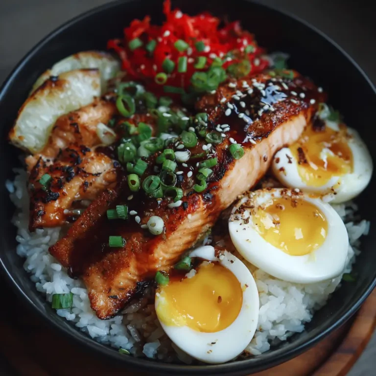 Salmon Rice Bowl