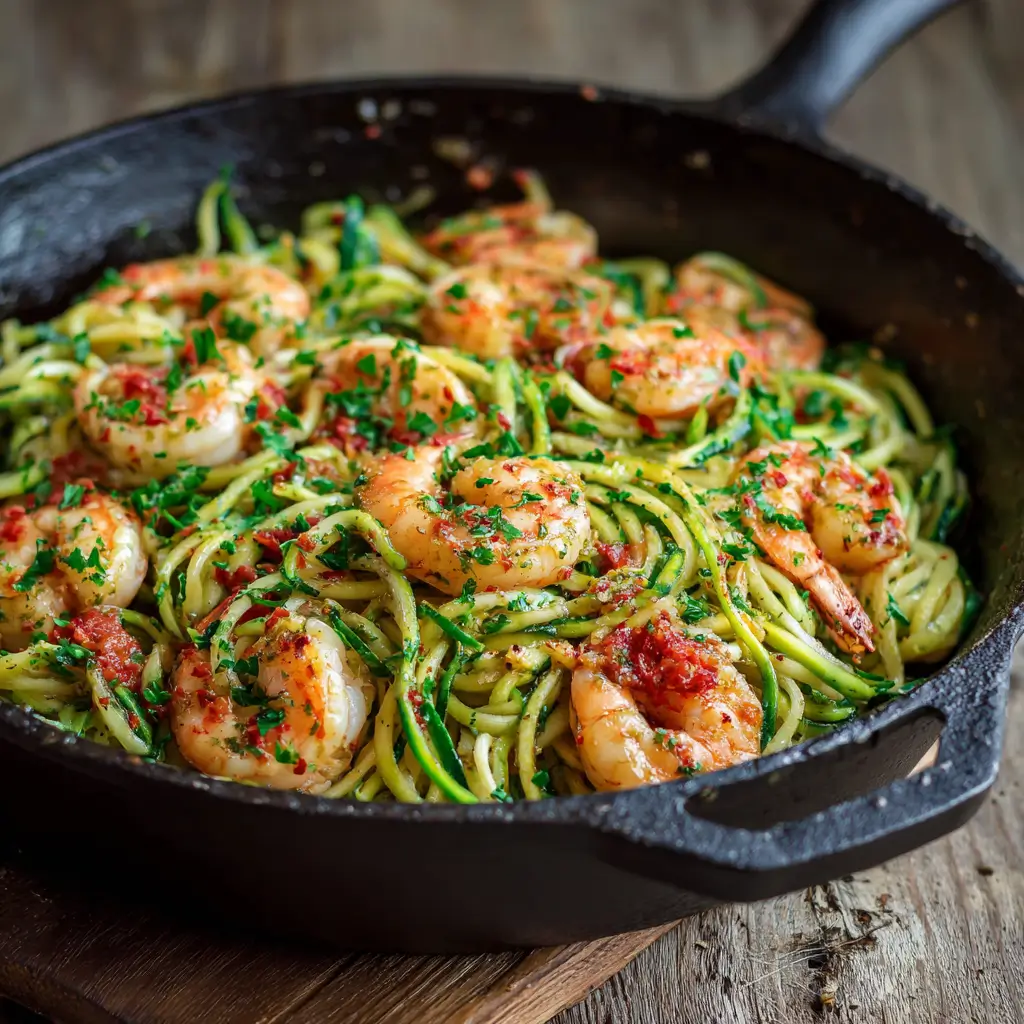Shrimp Scampi Zoodles