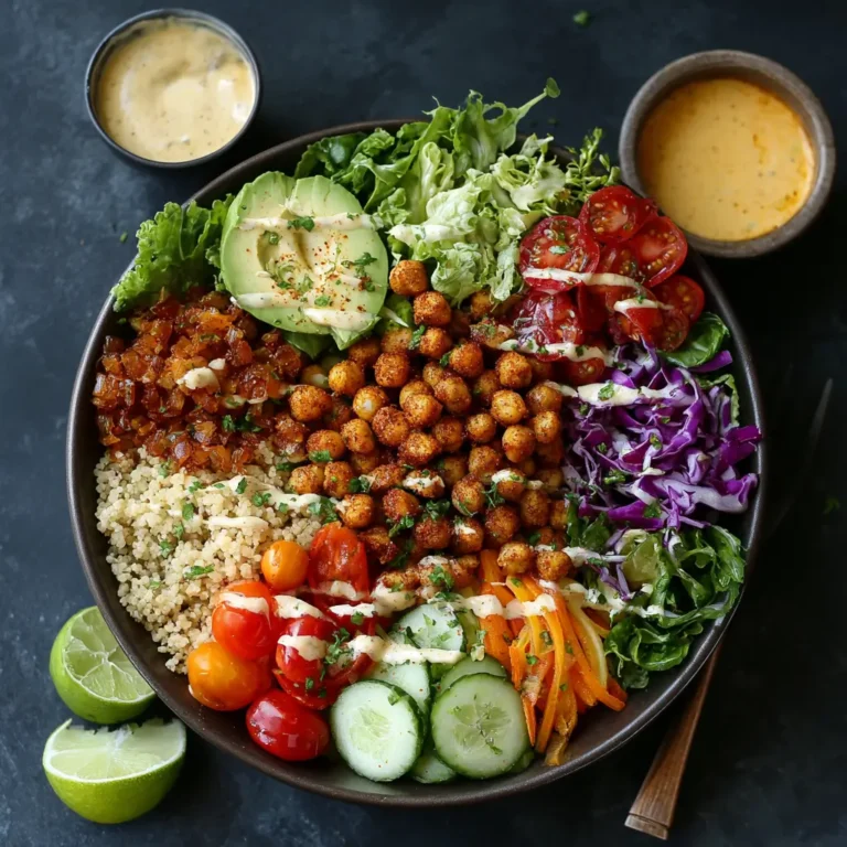 Spicy Chickpea Buddha Bowl