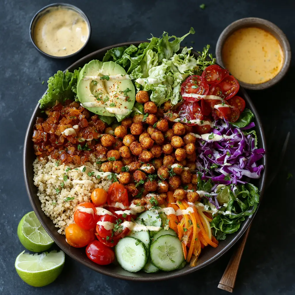 Spicy Chickpea Buddha Bowl