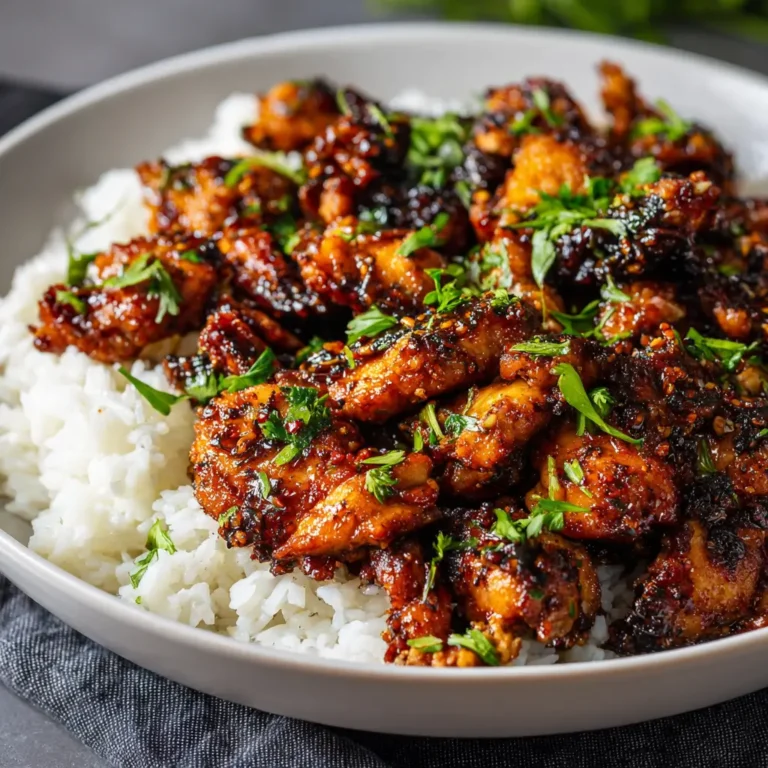Spicy Honey Garlic Chicken