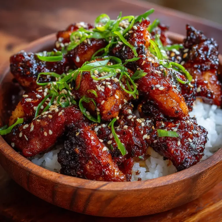 Sticky Soy Garlic Chicken