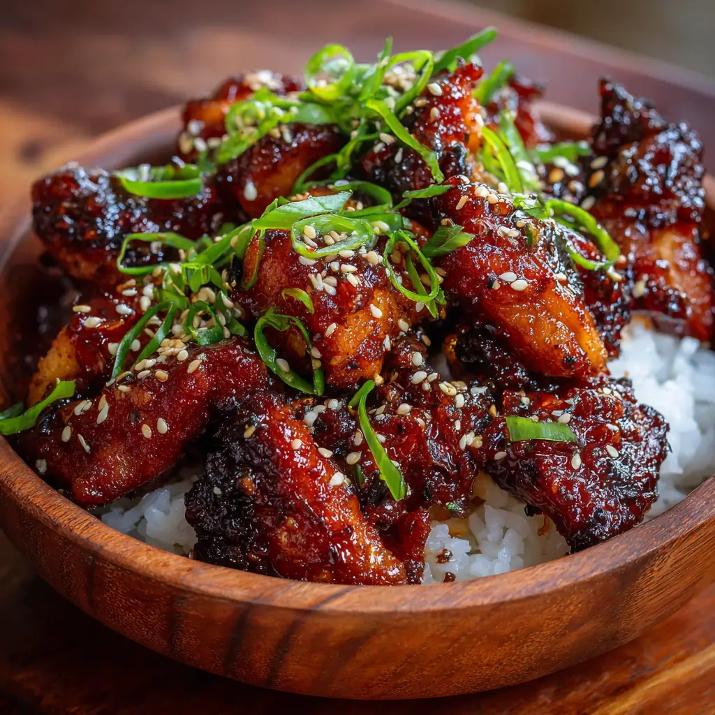 Sticky Soy Garlic Chicken