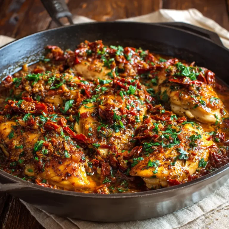 Sun-Dried Tomato Chicken Skillet