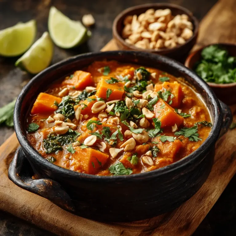 Sweet Potato Peanut Stew