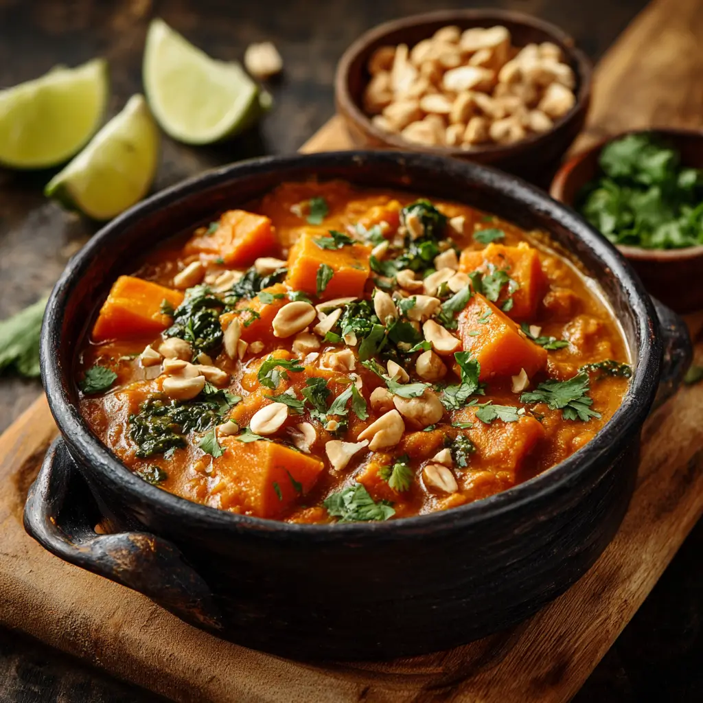 Sweet Potato Peanut Stew