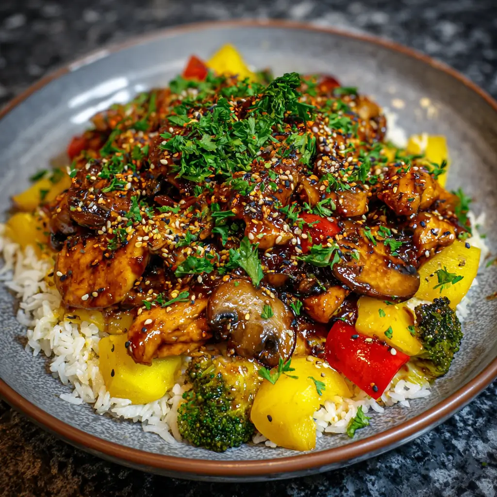 Teriyaki Chicken Stir Fry