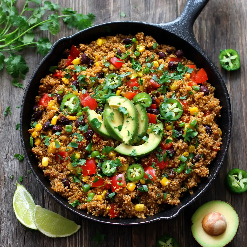 Tex-Mex Quinoa Skillet