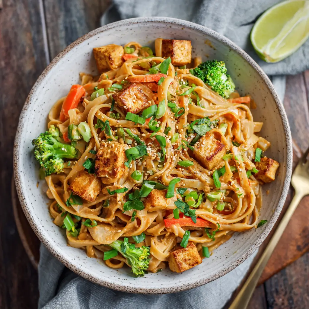 Vegan Thai Peanut Noodles