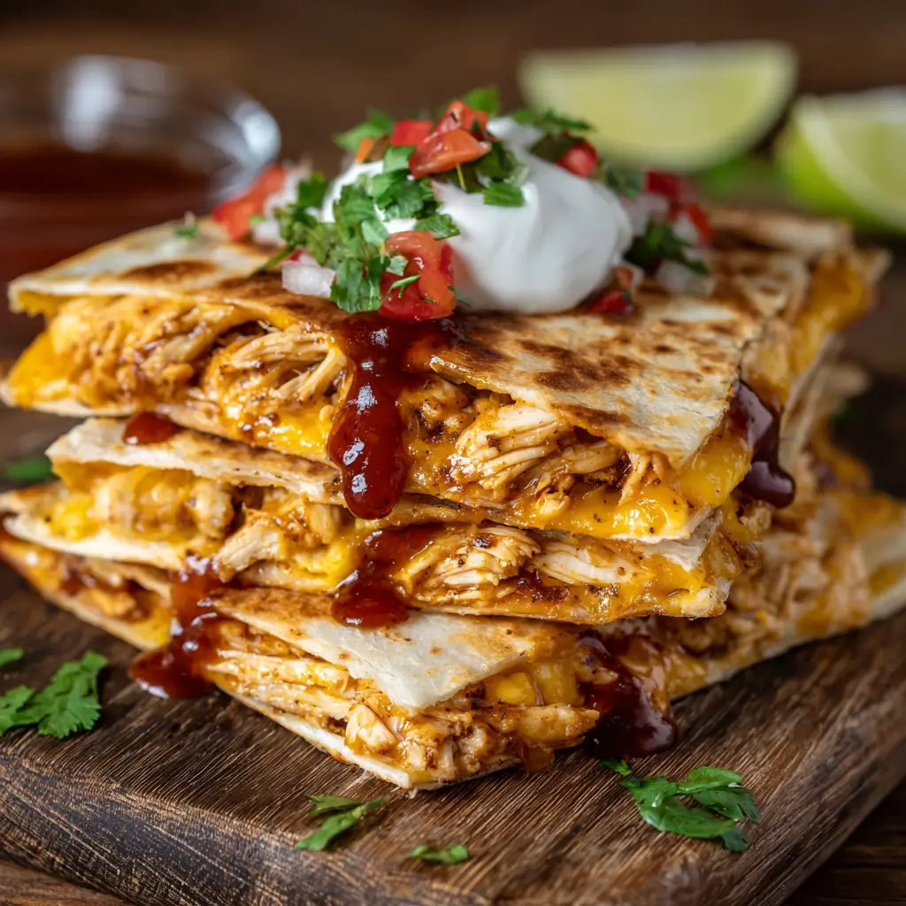 BBQ Chicken Quesadillas