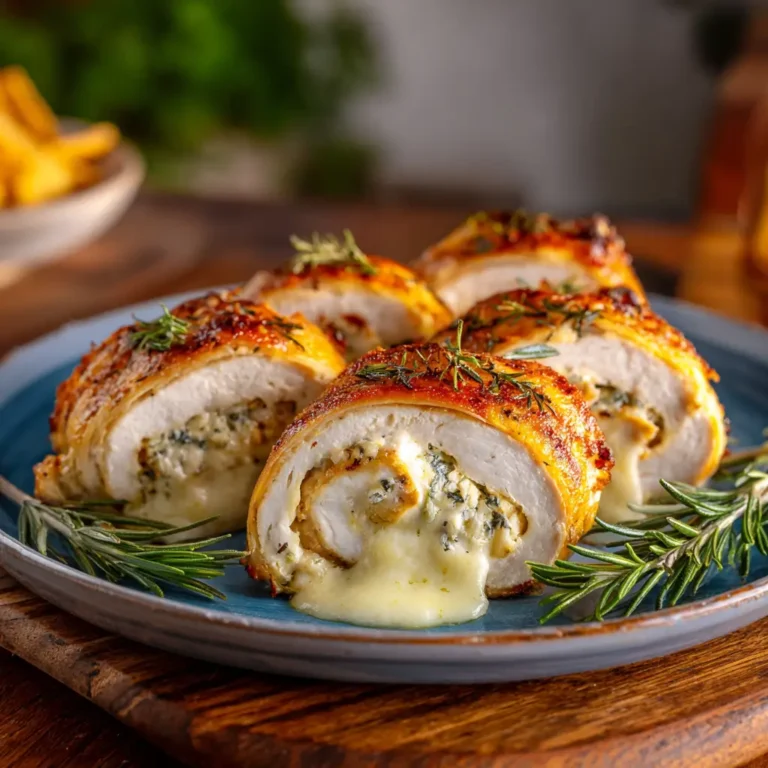 Baked Turkey & Cheese Rollups