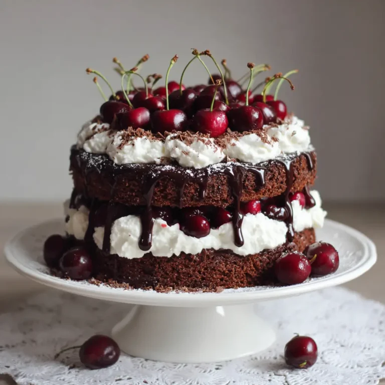 Black Forest Cake with Kirschwasser