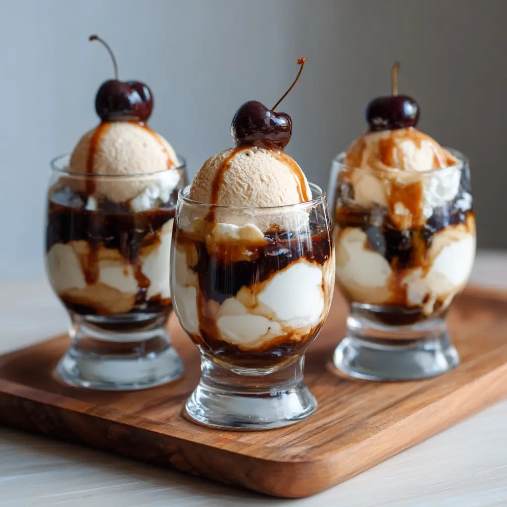 Boozy Affogato Trifles