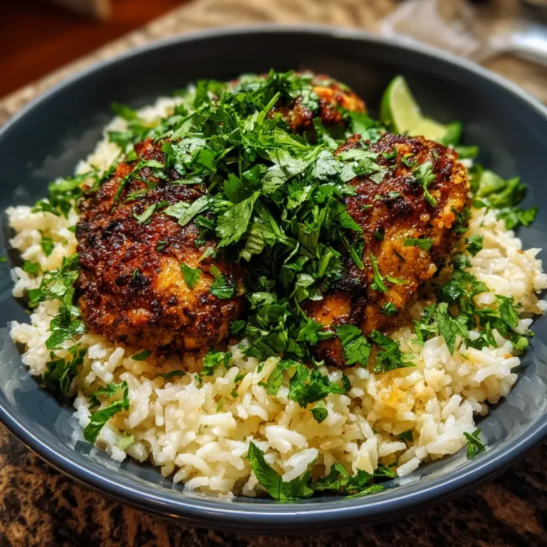 Cilantro Lime Chicken with Rice