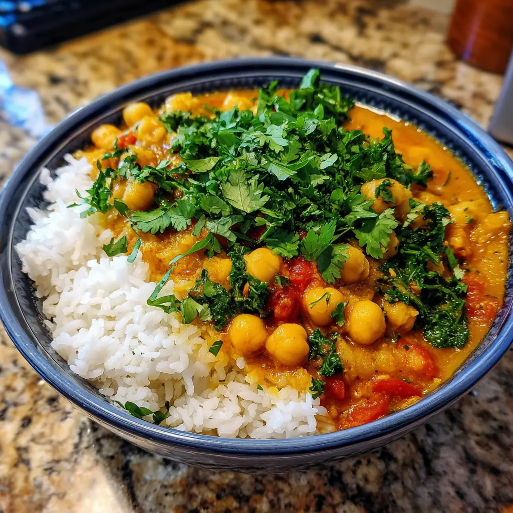 Coconut Chickpea Curry