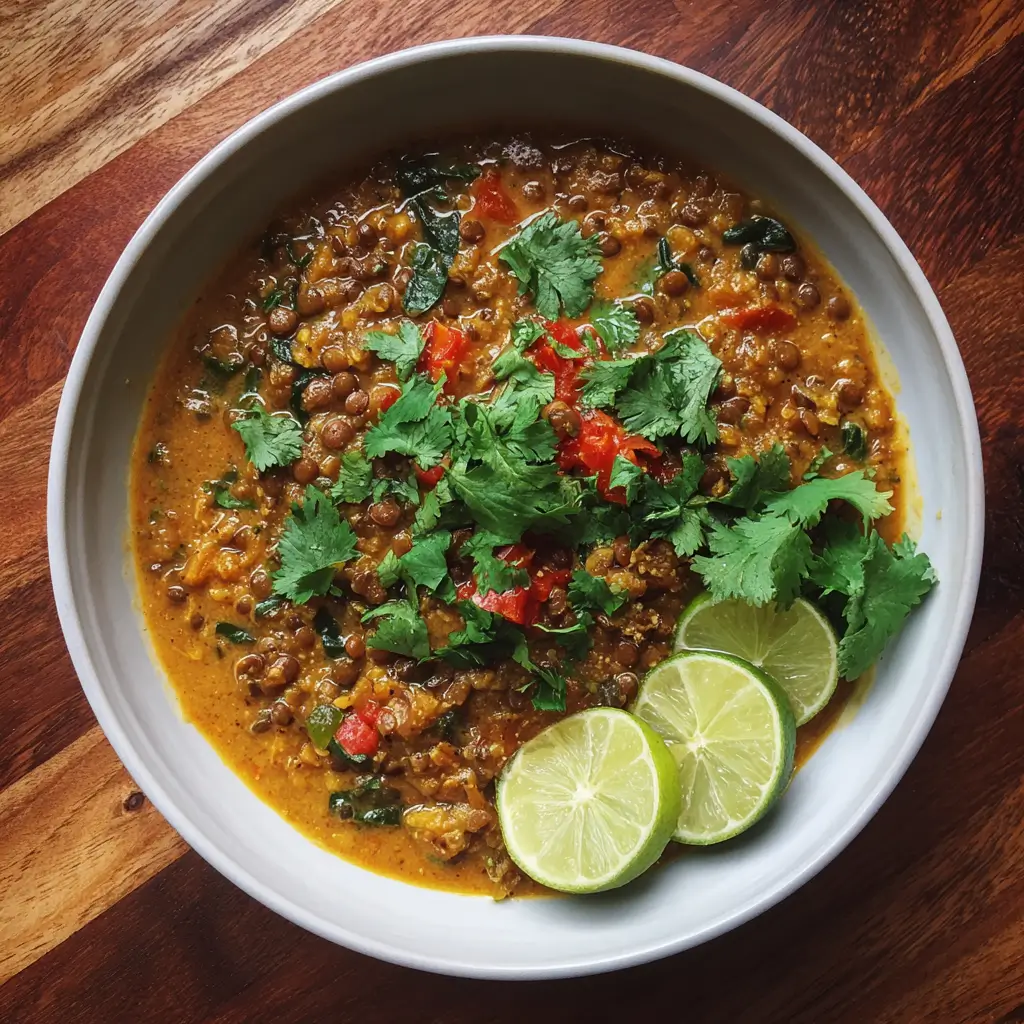 Creamy Coconut Lentil Curry