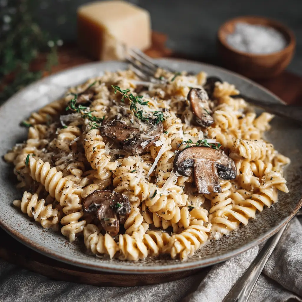 Creamy Mushroom Pasta
