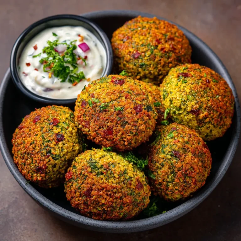 Crispy Baked Falafel