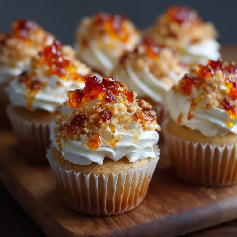 Fireball Cupcakes