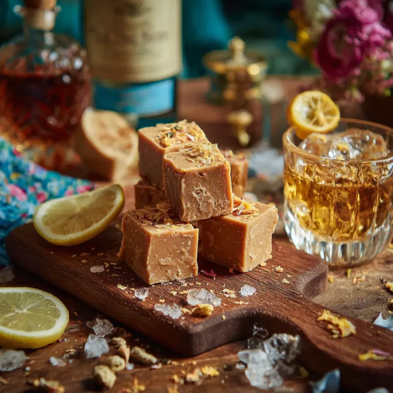 Gin Boozy Fudge