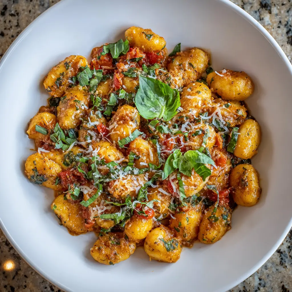 Gnocchi with Tomato Basil