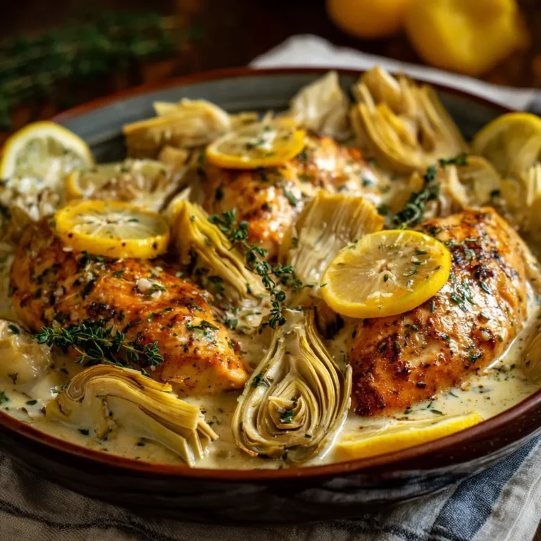 Lemon Artichoke Chicken