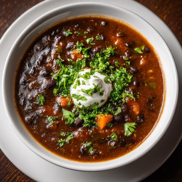 One‑Pot Black Bean Soup