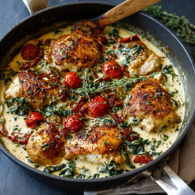 One‑Pot Creamy Tuscan Chicken