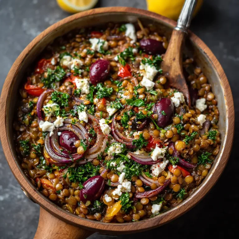 One‑Pot Greek Lentils