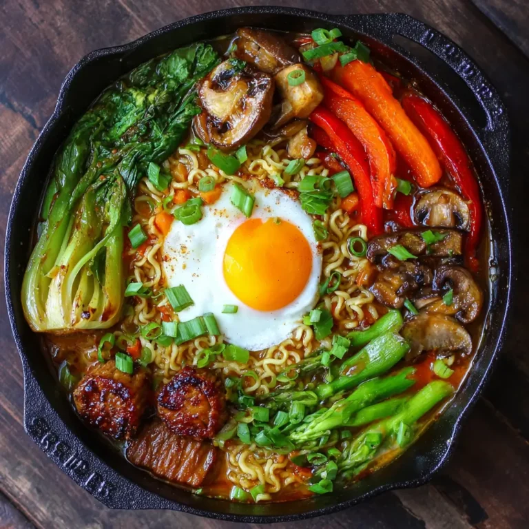 One‑Pot Ramen with Veggies