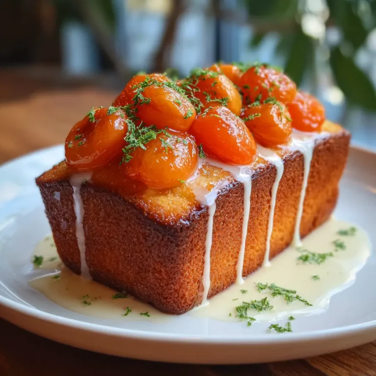 Pound Cake with Grand Marnier Poached Apricots