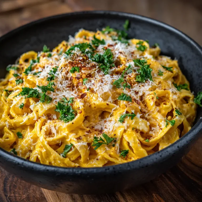 Pumpkin Alfredo Pasta