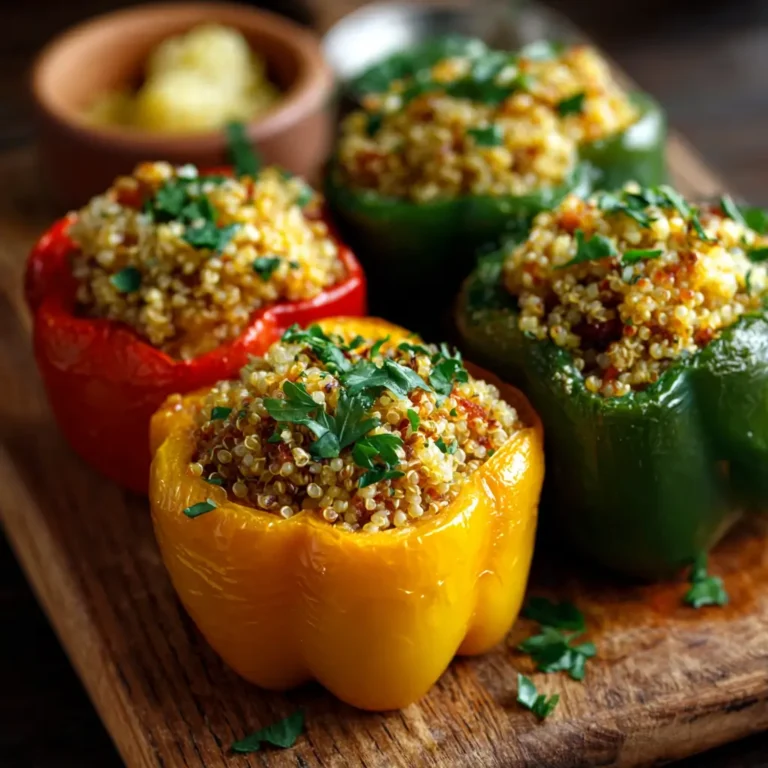 Quinoa Stuffed Bell Peppers