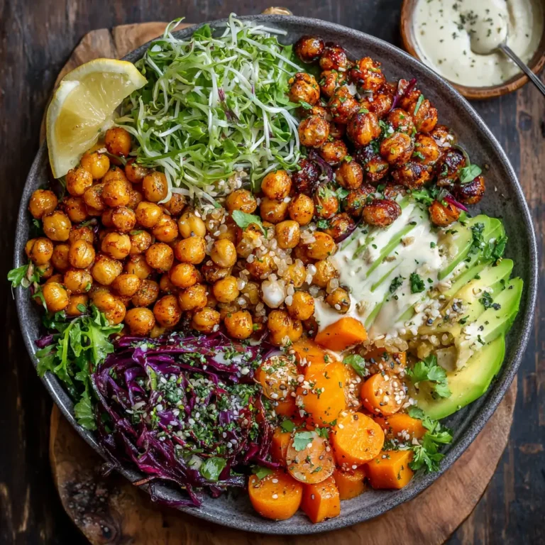 Roasted Chickpea Power Bowl