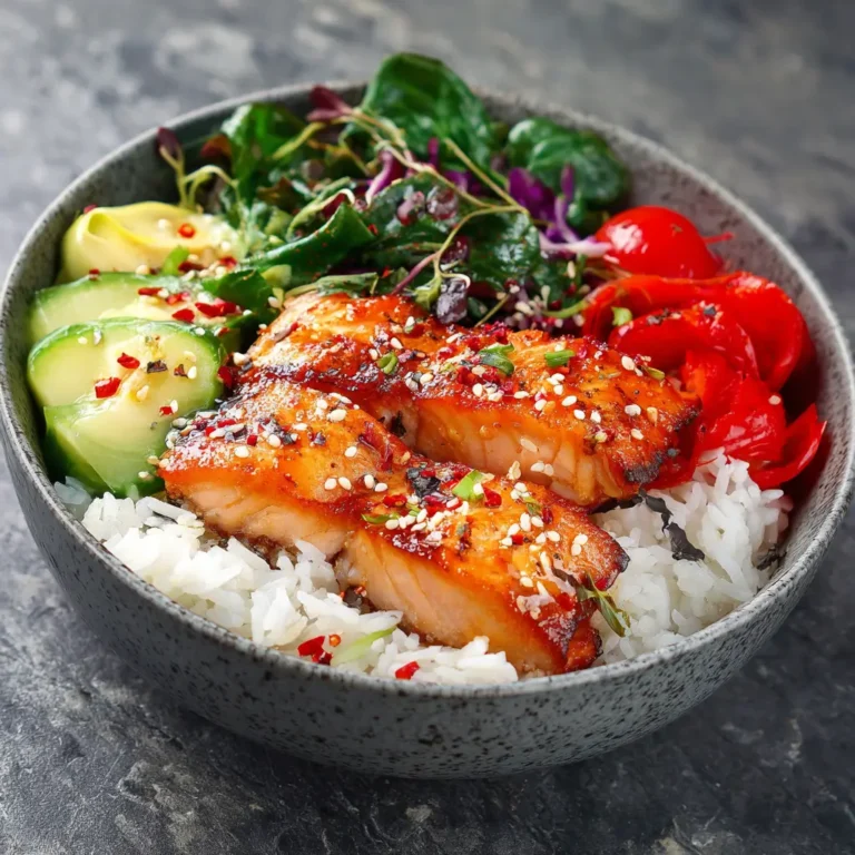 Salmon Rice Bowl