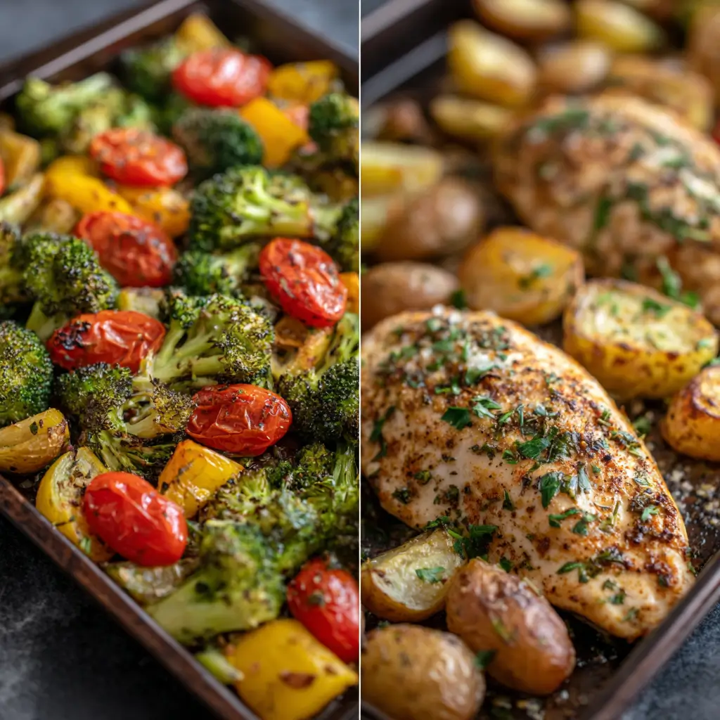 Sheet Pan Chicken and Veggies