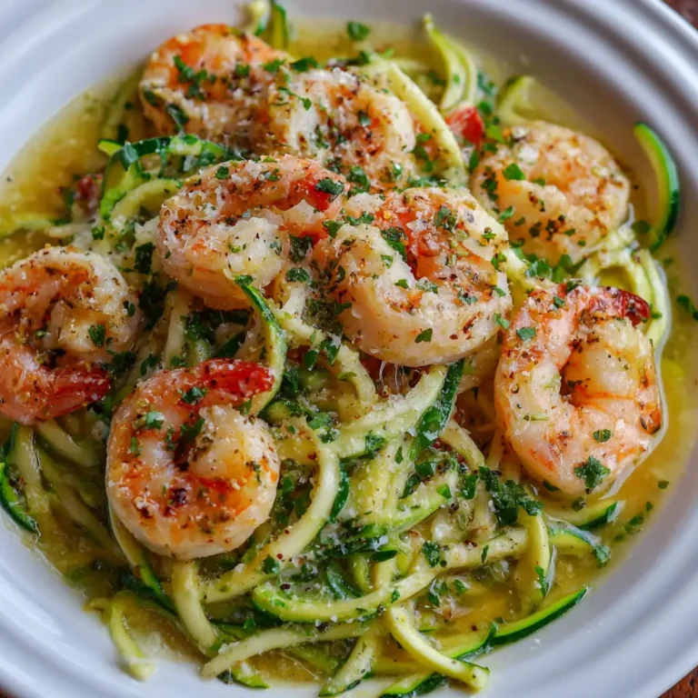 Shrimp Scampi Zoodles