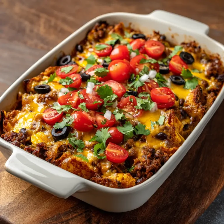 Southwest Black Bean Casserole