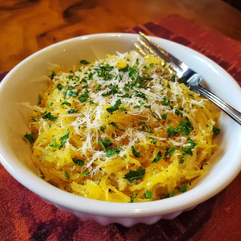 Spaghetti Squash Alfredo