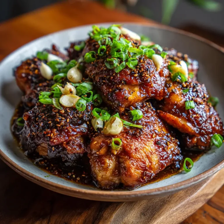 Sticky Soy Garlic Chicken