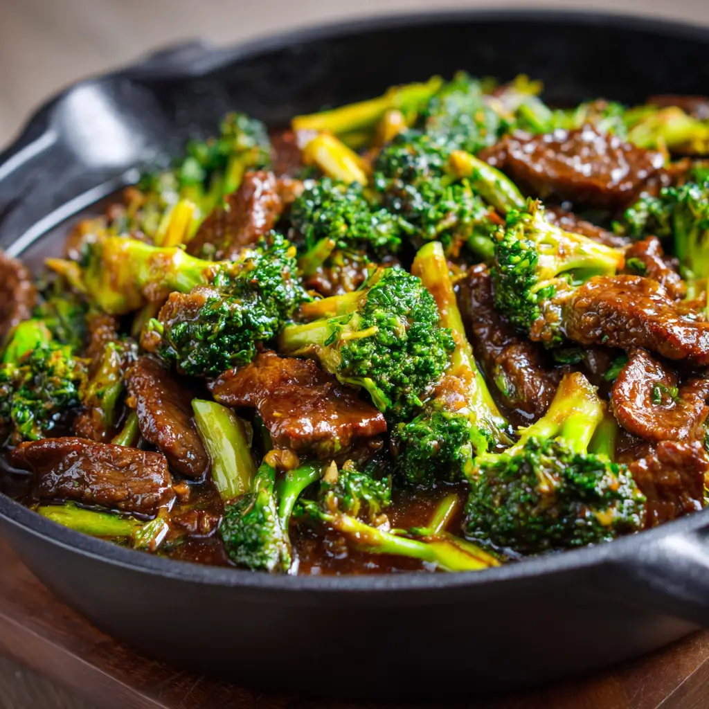 Stir‑Fried Beef & Broccoli